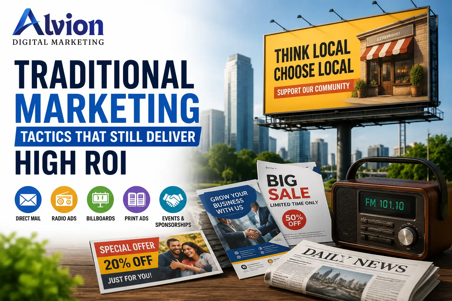Traditional Marketing Tactics That Still Deliver High ROI