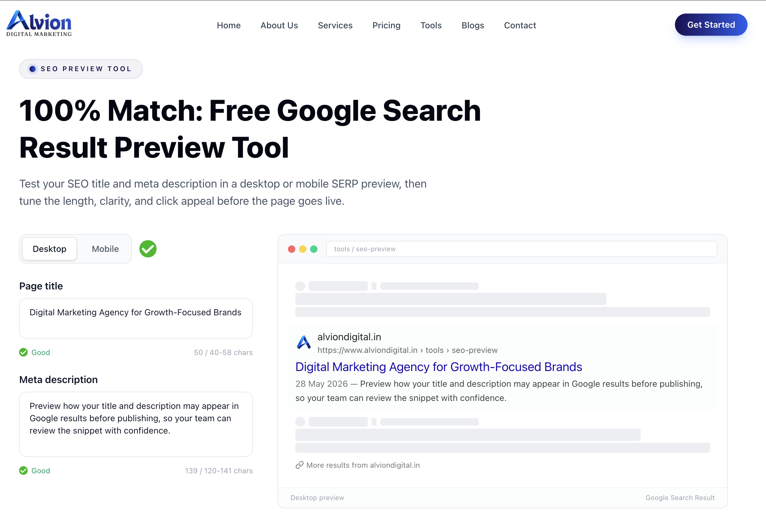 SEO Preview: See How Your Website Appears in Google Search