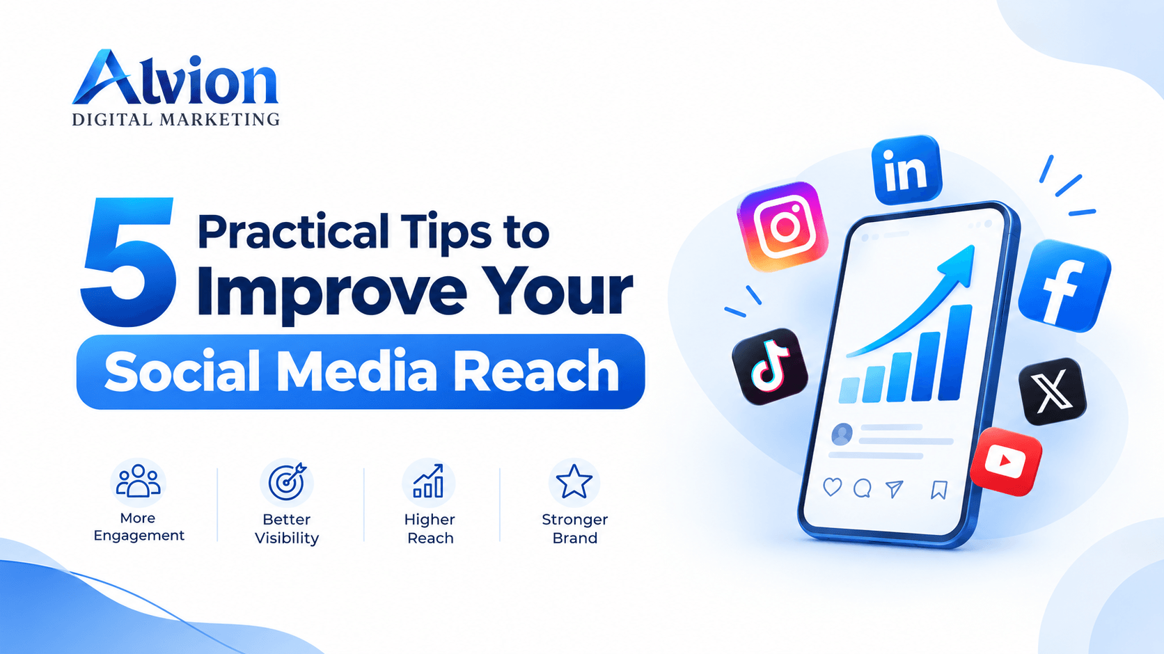 5 Practical Tips to Improve Your Social Media Reach